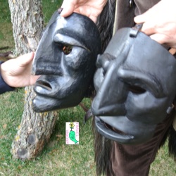 Mamuthones mask Sa Bisera I